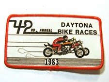 1983 Daytona Bike Races  Patch