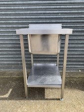 Stainless Steel Fabrication Sink TAPS REQ Basin Shelf Splashback Recon Equipment