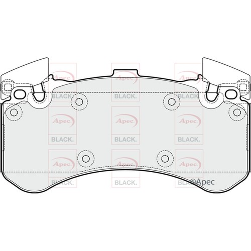 Brake pads set - audi, c7