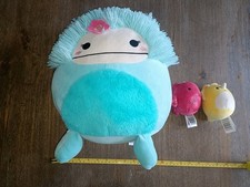 Rare Squishmallow Joelle Bigfoot Flower Version Soft Toy