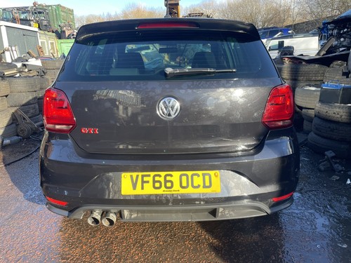 2017 polo gti - polo, rear