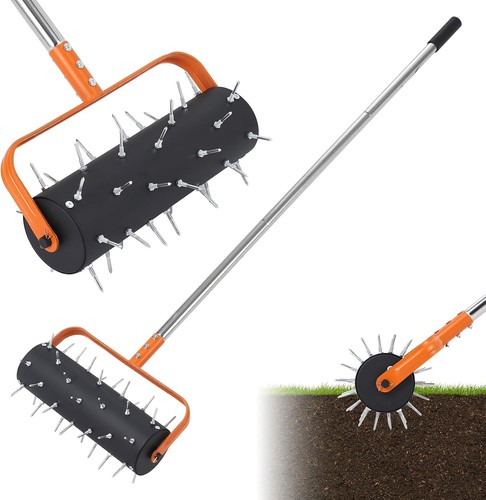 Rolling lawn aerator - rolling,