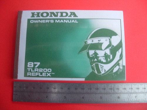1987 honda tlr 200 reflex - 200,