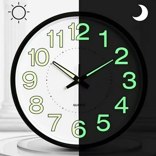 Large luminous wall clocks - large,