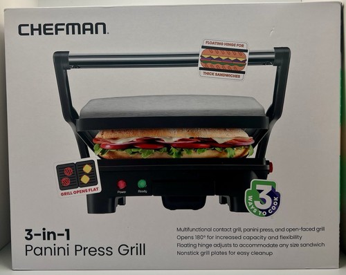 Chefman panini press - panini,
