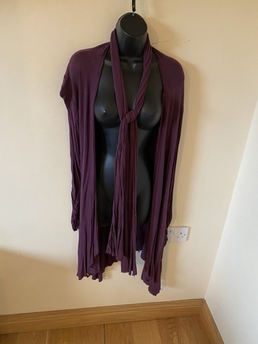 Wine waterfall cardigan - waterfall, +