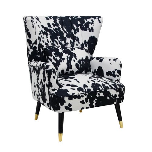 Mid century modern cow print - century,