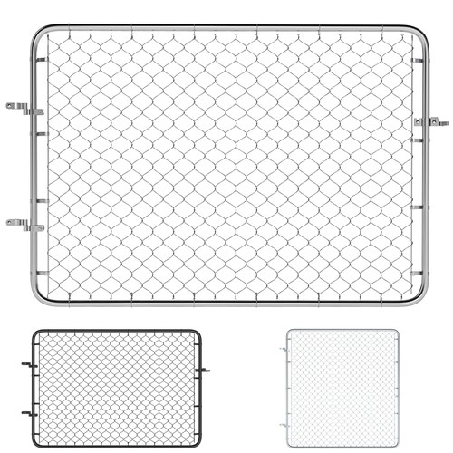 Outsunny chain link fence - outsunny,