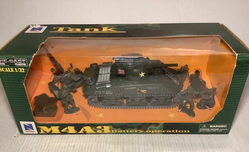 Newray 1999 sherman tank m4a3 - 1999,