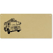 'Fire Engine' Large Wooden