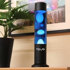 Nova Black 38cm Lava Lamp