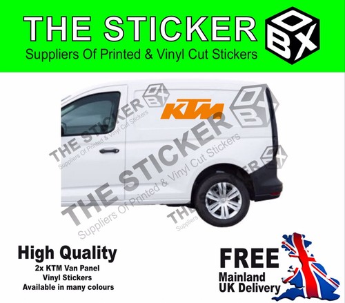 Ktm motocross van vinyl - ktm,