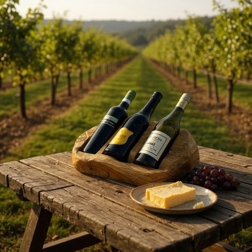 Teak root wine bottle - teak,