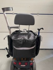 Mobility Scooter Heavy Duty Bag with 2 Walking stick Holders Lockable Zip