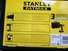 Stanley FatMax FMC601C2K  18V 1.3Ah Li-Ion  Cordless  Drill.