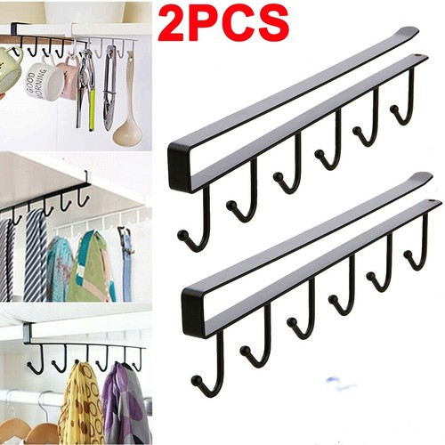 2pcs hooks under shelf mug - 2pcs,