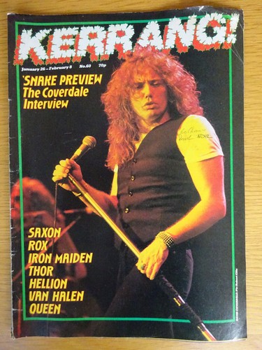 Kerrang issue whitesnake - kerrang,