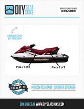 NEW GTS GTX LTD 4-TEC DI RXT WAKE SEA DOO BURGUNDY Seat Cover Skin 2002 - 2015