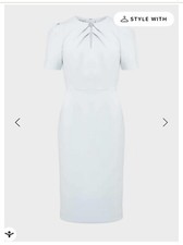 Stunning pale blue mother of bride/wedding guest/Ascot races outfit