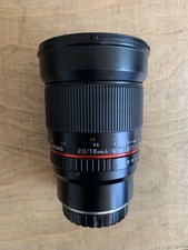 Used samyang 16mm manual - samyang,