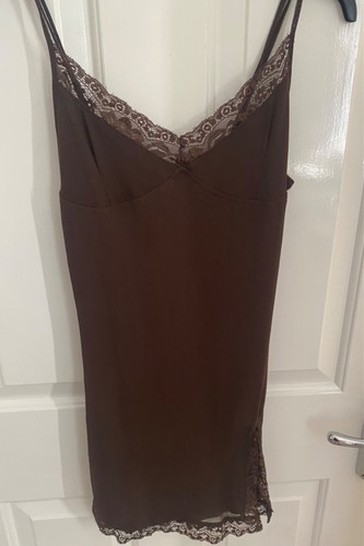 Motel rocks dress brown with - motel,