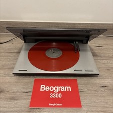 1986 Bang & Olufsen BEOGRAM 3300 Record Deck & MMC 4 Cartridge FULLY WORKING VGC