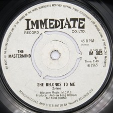 THE MASTERMINDS - She Belongs