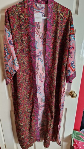 Paisley dressing gown - paisley, kimono