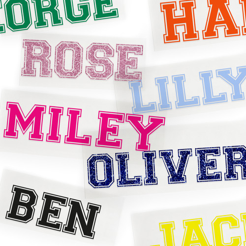 Personalised iron vinyl - iron, on