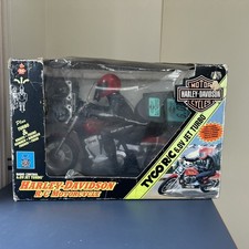 Tyco Remote Control 6V Jet Turbo Harley-Davidson Motorcycle Red Vintage 1994 