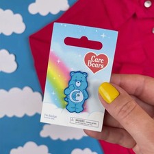 Official Retro Care Bears Bedtime Bear Pin Badge