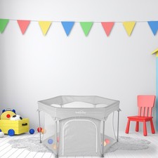 Foldable baby playpen with - baby,