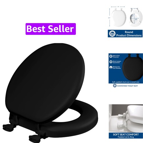 Padded toilet seat cushioned - padded,