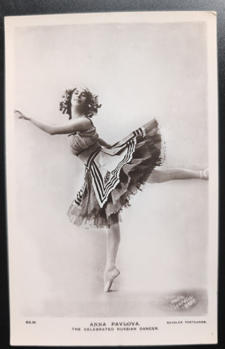 Vintage postcard anna pavlova - postcard,