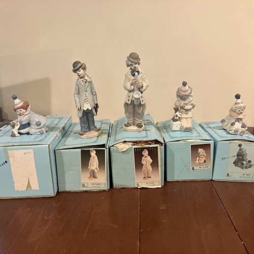 Lot lladro clown - lot, of