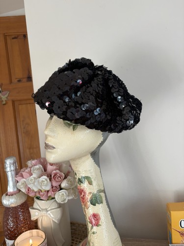 Vintage black sequin - vintage,