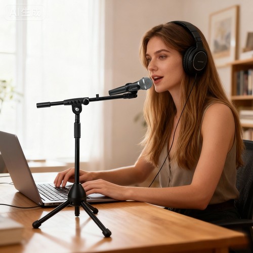 Microphone stand - 48–70, cm