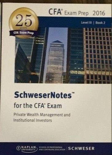 Cfa level iii - cfa,
