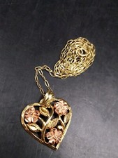 Black Hills Gold 10k Gold Pendant On Chain Deadwood Dakota America Landstroms ?