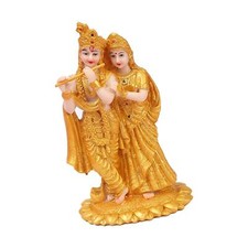 Hindu Radha Krishna on Lotus