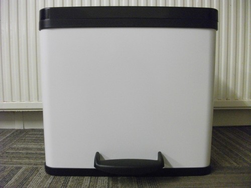 Kitchen recycling bin white - recycling,