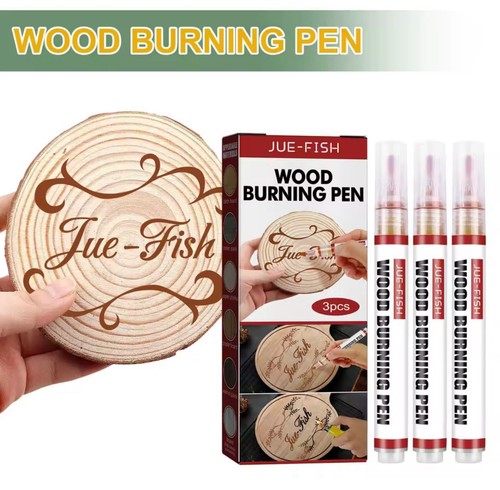 Chemical wood burning - burning, pen