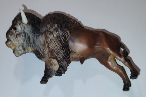 Vtg 1960s plastic - plastic, buffalo