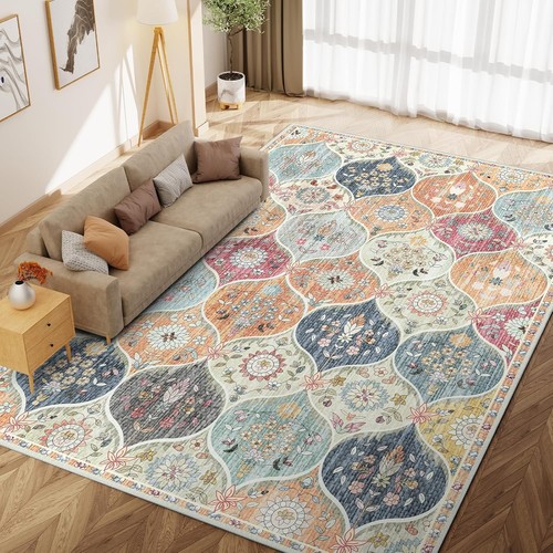 Large orange rug 160x230cm - orange,