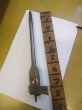 VINTAGE EXPANSIVE ADJUSTABLE WOOD BORING BIT 8 INCHES LONG.MADE IN USA
