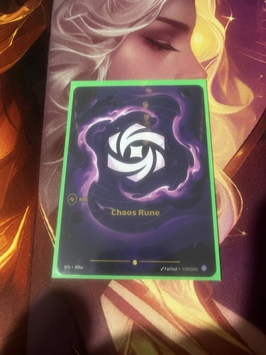 Riftbound chaos rune sfd r05a - riftbound,