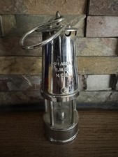 Chrome Minature Miners Lamp -