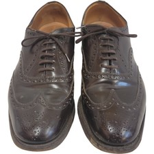 Church's Burwood Brown Leather Brogue Dress Shoes UK Size 11.5