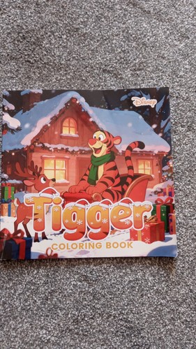 Tigger coloring book beautiful