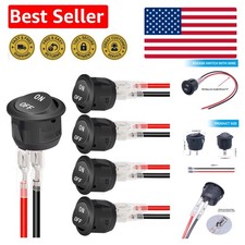 Durable 5-Pack 12V Rocker